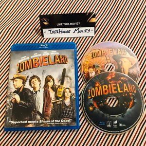 ZOMBIELAND ~ Blu Ray + DVD Combo ~ Very Good condi